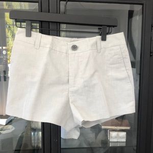 James Perse linen shorts.